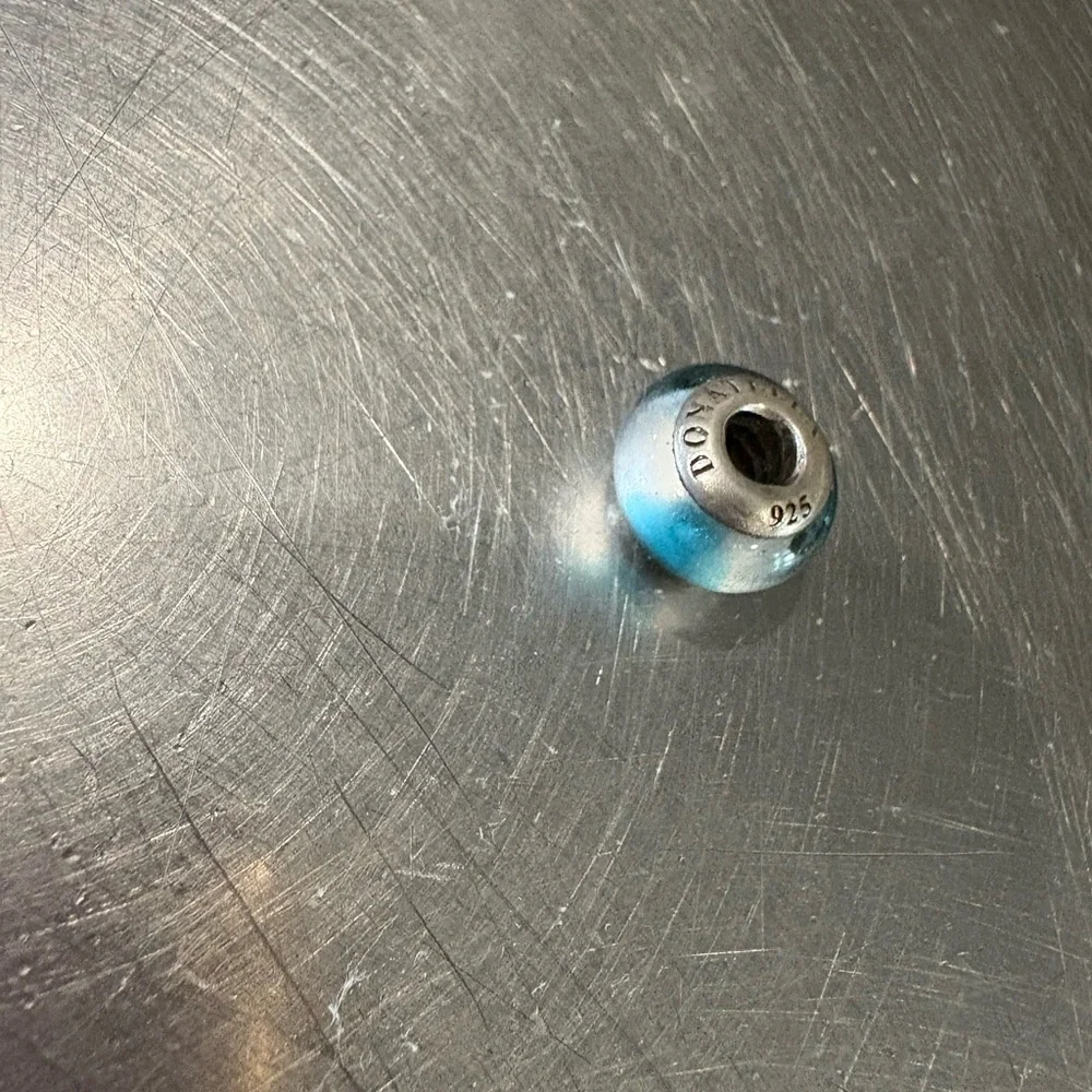 Pandora- Donatella Blue Charm Bracelet Bead - Picture 2 of 5